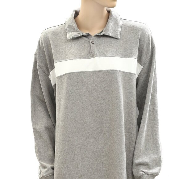 Gola x Anthropologie Team Jersey Mini Dress Floral Graphic Striped M NWT 276506 - Picture 7 of 10